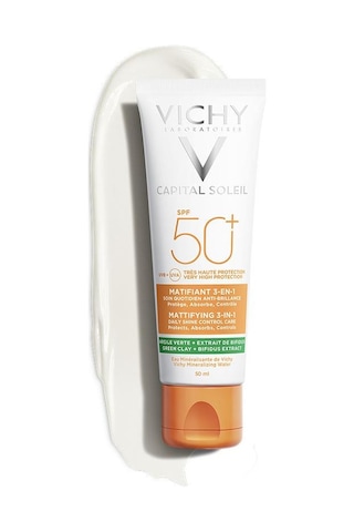 Vichy Capital Soleil Mattifying 3 in 1 Koruyucu Güneş Kremi SPF50+ 50 ML