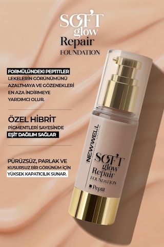 Sunset Soft Glow Sunset Repair Foundation Yumuşak Işıltılı Onarıcı Fondöten 30 Ml Biege