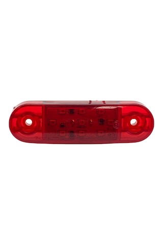 12v-24v Parmak Lamba 9-ledli Kırmızı Geniş 85 25