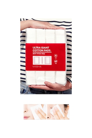 Missha Ultra Giant Cotton Pads Makyaj Temizleme Pedi 400'lü