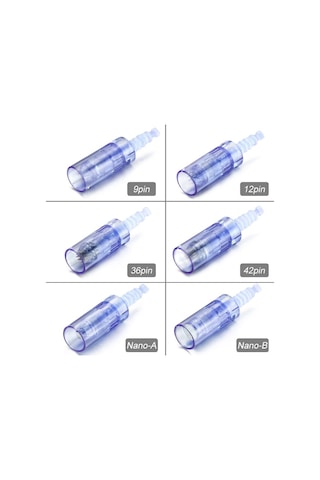 Dermapen İğnesi Nano B Dr.Pen Mavi 10 Adet