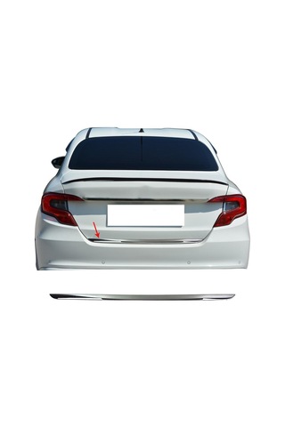 Egea Sedan Bagaj Alt Çıta Kromu