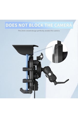 Didadodo Motosiklet Selfie Çubuğu Kullanıcı Yorumları İle Anti-titreşim, Anti-yağmur, 15w Kablosuz Şarj