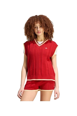 Adidas Kadın Yelek "cable Knıt Vest" Kr7063 Bordo