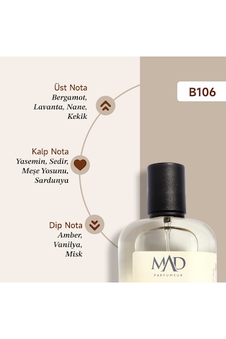 Mad B106 Selective Erkek Parfüm EDP 50 ML
