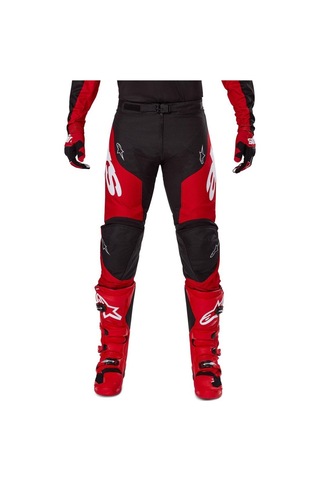 Alpinestars Racer Veil Kros Motosiklet Pantolonu Siyah Kırmızı
