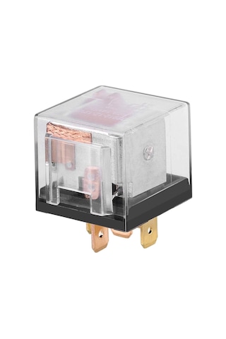 5 Adet Üniversal Röle 40 Amper Şeffaf 5 Uçlu 12V Role N11.2879