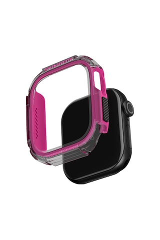 Watch 10 Serisi 42mm Skinarma Atom Tpu Kasa Koruyucu Füme Füme