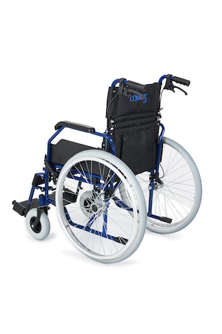 Comfort Plus Dm-321 45cm Lacivert Alüminyum Özellikli Tekerlekli