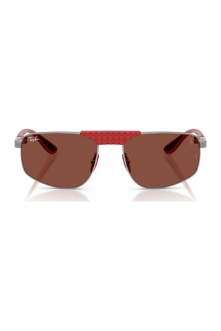 Ray-ban Rb3776m F126c5 58 Ferrari Unisex Güneş Gözlüğü Gri