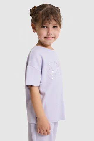 U.s. Polo Assn. Kız Çocuk Lila Tişört 50325722-vr034