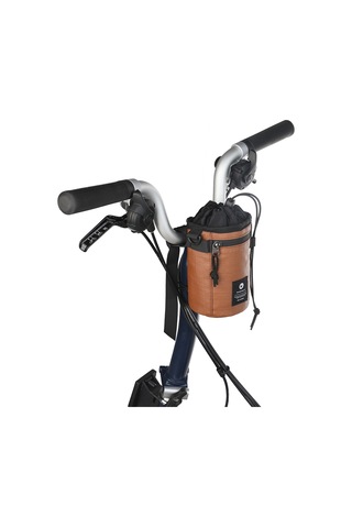 Rhınowalk Rk24933 Polyester Bisiklet Gidon Kök Çantası - Kahverengi