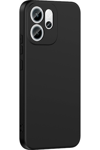 Noktaks - Oppo Reno 14f 5g Uyumlu - Kılıf İçi Kadife Koruyucu Mara Lansman Kapak - T39655 - Siyah Siyah