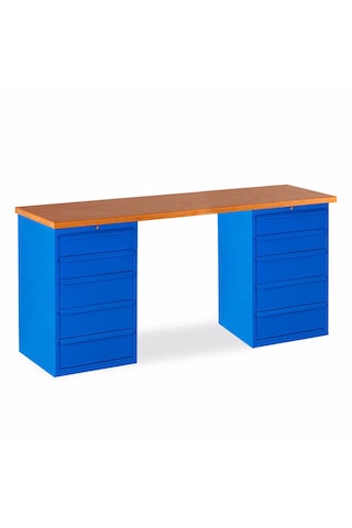 Starçelik Çalışma Tezgahı 10 Çekmeceli Dolaplı Model 2-2130 Mm Starçelik Çalışma Tezgahı 10 Çekmeceli Dolaplı Model 2-2130 Mm