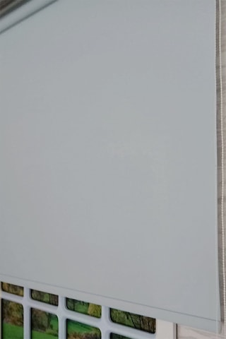 Açık Gri Stor Zebra Perde Oygusuz Açık Gri