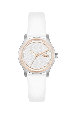 Lacoste 2001392 Quartz Deri Beyaz 30 Mm Kadın Kol Saati