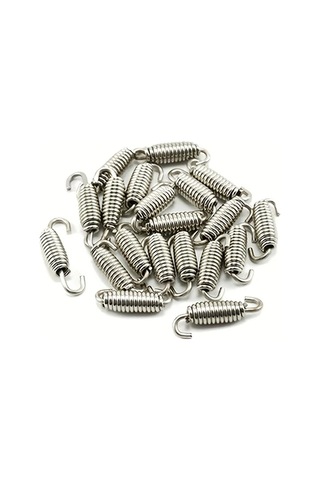 Hightower 4 Adet 2.17x1.18 İnç Evrensel Motosiklet Egzoz Yayı - Paslanmaz Çelik Dayanıklı Susturucu Aksesuarı