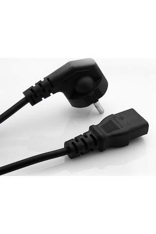 Bilgisayar Pc Kasa Monitör Için Power Güç Kablosu 1.8M