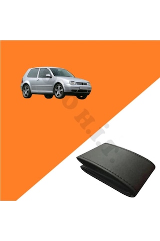 Volkswagen Golf 4 Uyumlu Deri Direksiyon Kılıfı Kaliteli Dikmeli Siyah