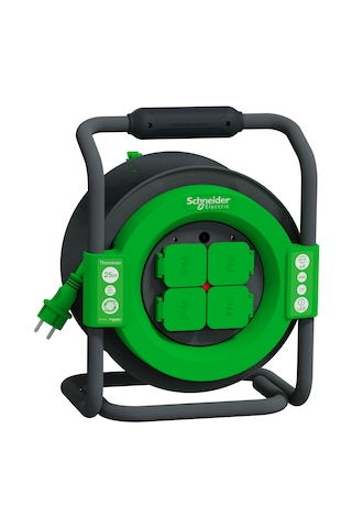 Schneider Thorsman Kablo Makarası IP44 HO7 VVF 3G2.5 25MT Kablo Topraksız - IMT33148