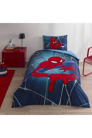 Taç Lisanslı Spiderman Rise Tek Kişilik Pamuk Nevresim Takımı 000000001000050005 Çok Renkli
