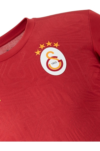 Galatasaray Lisanslı Sıfır Yaka Kırmızı A Takım Antrenman T-shirt KIrmızı