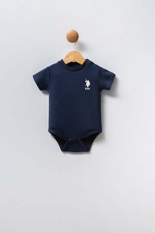 U.S. Polo Assn. U.s. Polo Assn Erkek Bebek Kahverengi Body Zıbın Kahverengi