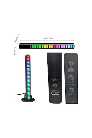 Nyf Ekolayzer Sese Duyarlı 5v/1a D08-rgb