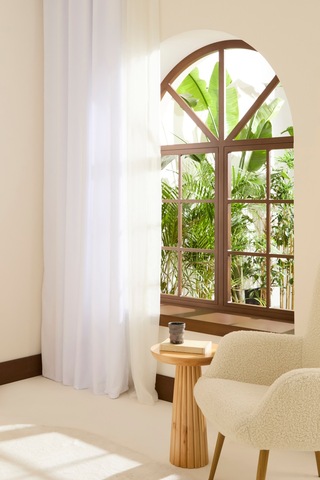 Kaşmir Home Holly Ada Fon Perde Koyu Beyaz 150x270 Cm Beyaz