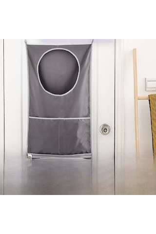 Kosona Öğrenci Yemeği Duvarlı Islak Kıyafet Sepeti - Su Geçirmez Bezi Materyal, Zımba İle Kolay Kurulum, Odada Düzen Sağlama Diğer