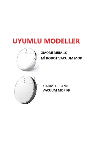 Xiaomi Mijia 1C |Dreame F9| Mi Robot Vacuum Mop -2 Adet Yan Fırça