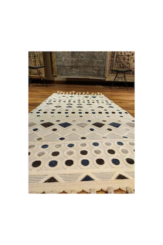İskandinav 1541 Mavi Halı