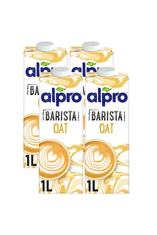 Alpro Barista Profesyonel Yulaf Sütü 4 x 1 L