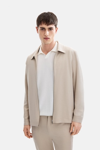 Back And Bond Bej Regular Fit Jakarlı Diagonel Mont Çok Renkli