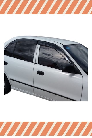 Hyundai Accent Yumurta Kasa 1995-2000 Modellerine Özel 4 Lü Mügen Tip Cam Rüzgarlığı
