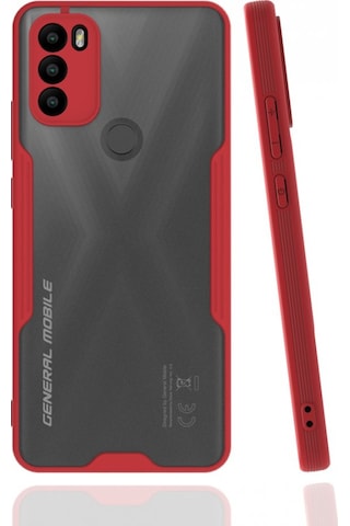 General Mobile GM 21 Plus Kılıf Platin Matte Silikon Arka Kapak