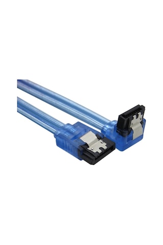 50cm Sata 3.0 Kablo - 90 Açılı Data Kablosu - 6gbps - Ssd Hdd Uyumlu