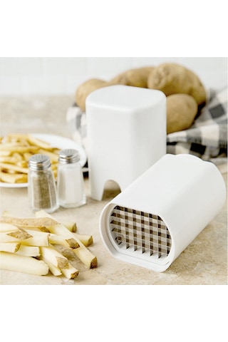 Vkemall Çelik Ve Abs Patates Dilimleyici, Hızlı Havuç-içli Köfte Kesici, Masrafsız Mutfak Aracı Diğer