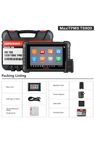 Autel Maxitpms Ts900 Tpms Ve Arıza Tespit Cihazı-özel Energy Otom