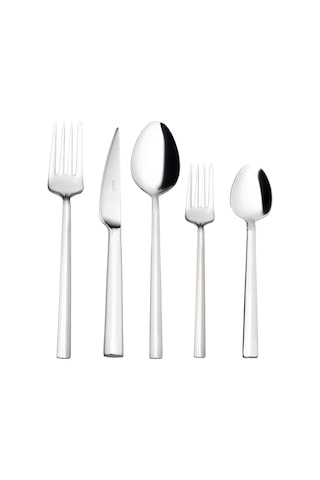 Jumbo 1900 Prizma 12 Kişilik 60 Parça Çatal Kaşık Bıçak Takımı Krom