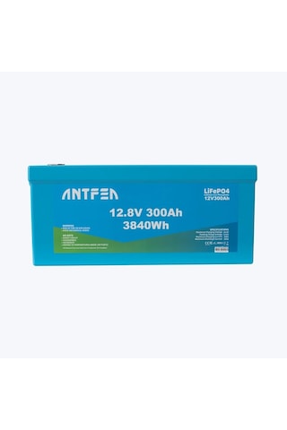 Antfea 12.8v 300ah Abs Lityum Akü Akıllı Ekran Lifepo4