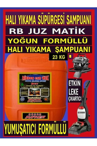 Rb Juz Halı - Koltuk Yıkama Süpürge Makinesi Şampuanı 23 Kg