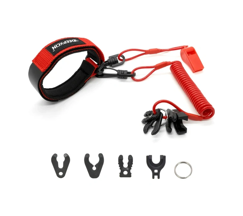 Willowhaven Mavi Tekne Emniyelisi: 4 Anahtarlı, Düdüklü, Ayarlanabilir Bileklik