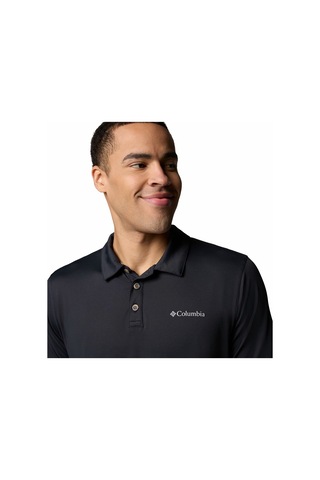 Columbia Am1495 Tech Trail Utility Polo Erkek T-shirt-32719 Siyah