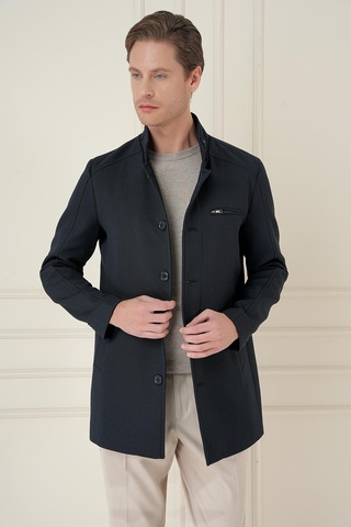 Efor Ka 089 Slim Fit Lacivert Spor Kaban Lacivert