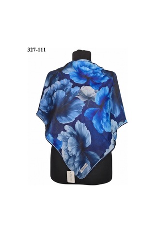 Moonscarfs Moonscarf Soft Pamuk Eşarp Lacivert 327-111 Çok Renkli