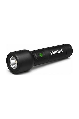 Philips SFL7010R/62 Şarjlı LED El Feneri 1000 Lümen 700 Metre Işın Mesafesi 3000mAh Powerbank Özellikli IPX4 Suya Dayanıklı