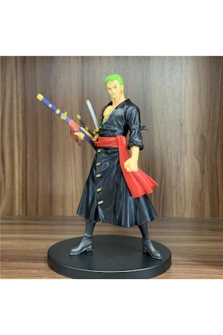 One Piece Roronoa Zoro Anime Aksiyon Figürü - 18 Cm Detaylı Model