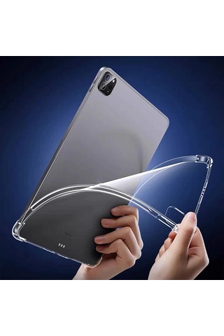 Apple Uyumlu iPad Pro 11 2024 Mwr83tu/a Kılıf Redclick Tablet Nitro Anti Shock Silikon Kapak