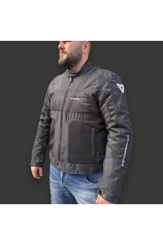 Venom Dynamıc 4 Mevsim Motosiklet Montu Siyah